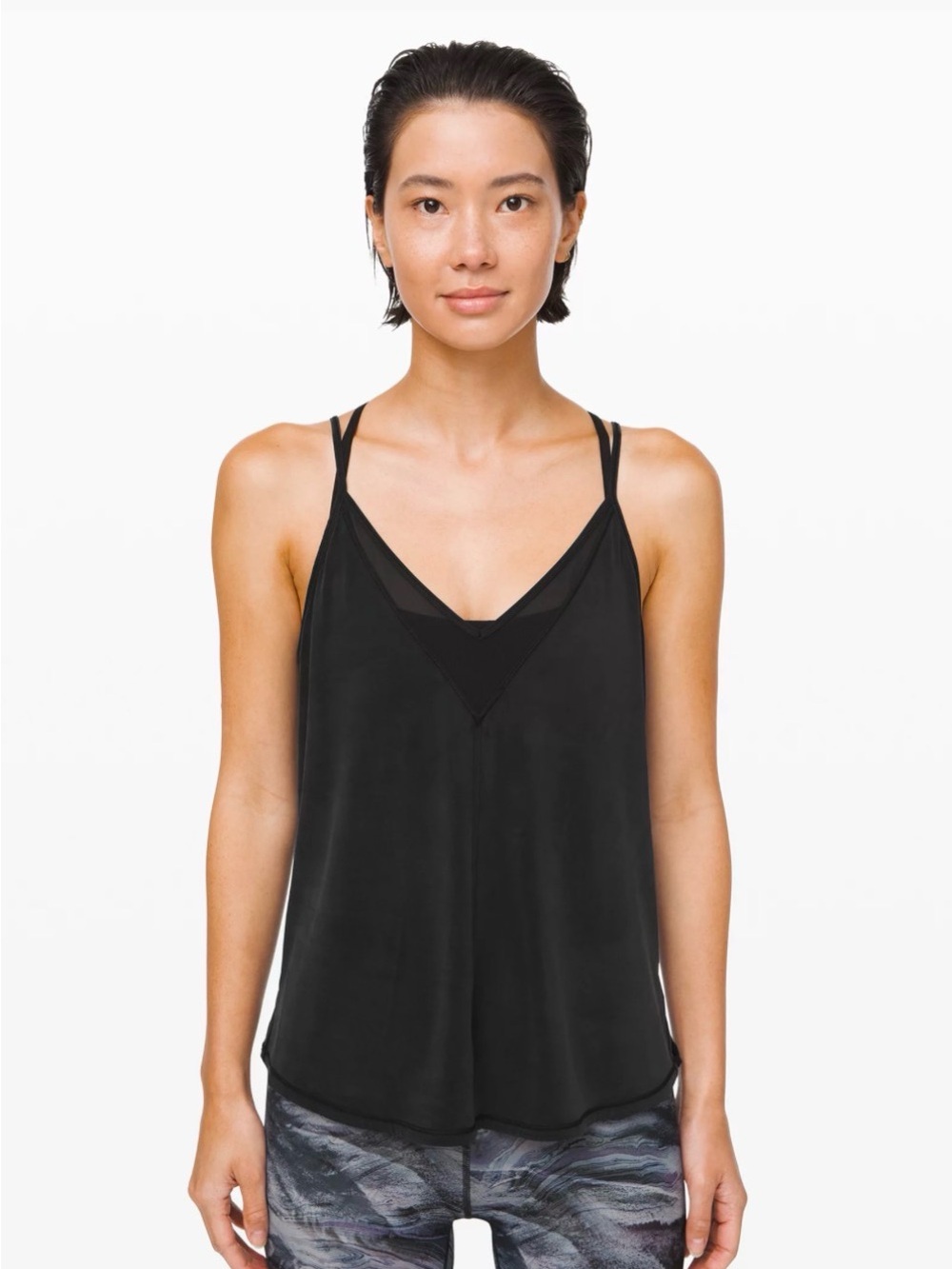 Lululemon Flow In Elegance Tank Black